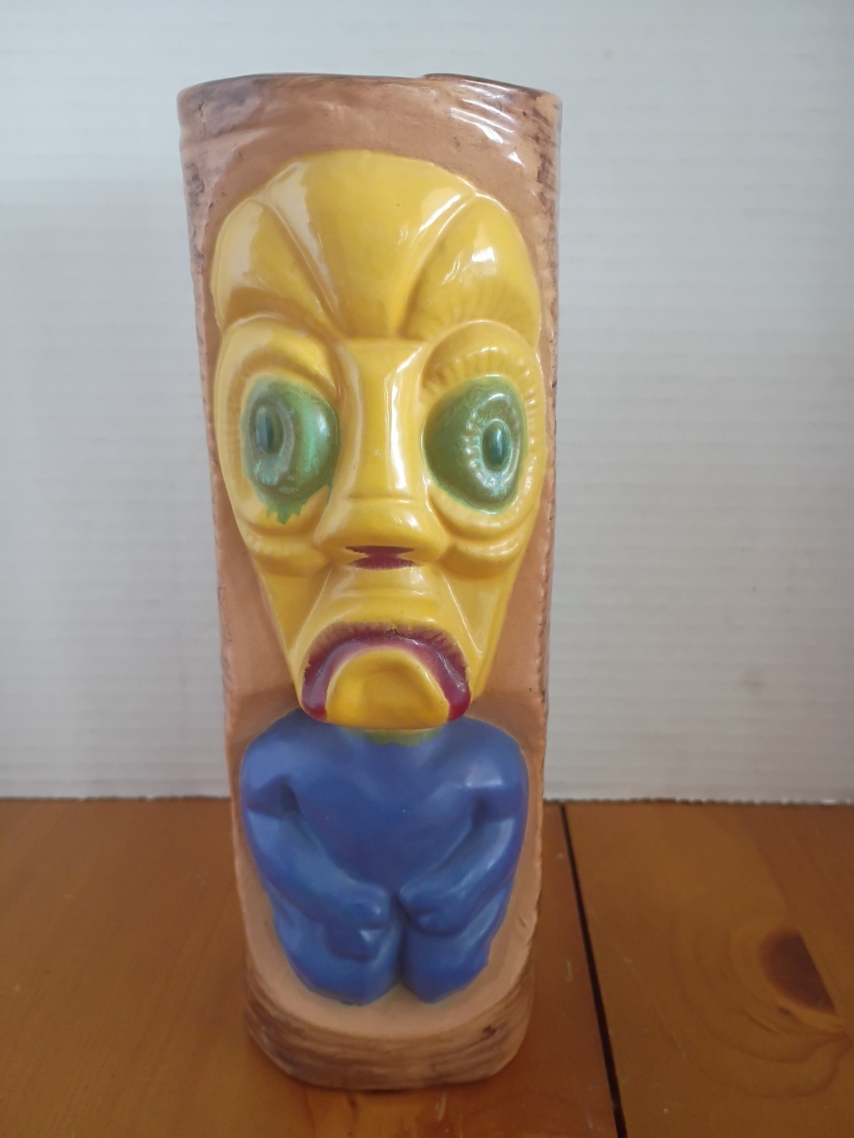 Studio Pottery Tiki March 1967 Signed By Artist - Andres Bumatay Influenced Studio Pottery Tiki March 1967 Signed By Artist - Andres Bumatay Influenced