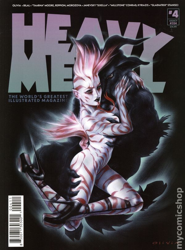 Heavy Metal Magazine #4A NM 2026 Stock Image