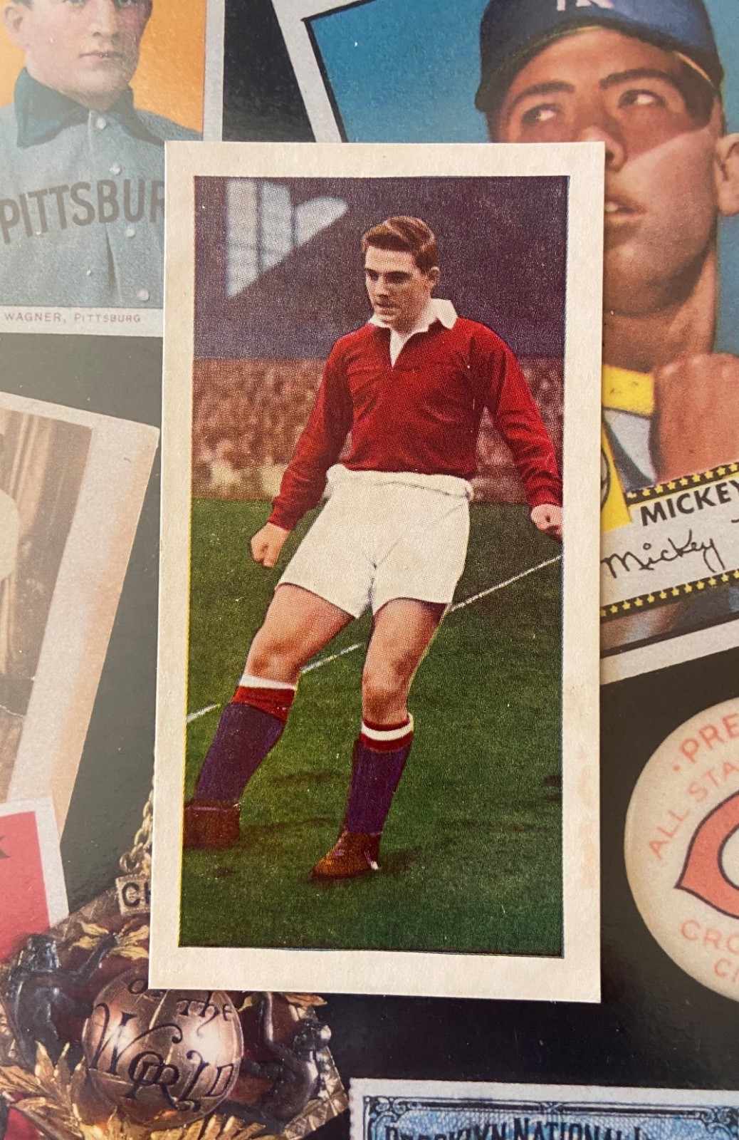 1956 Chix Famous Footballers Duncan Edwards #13 Manchester United 1956 Chix Famous Footballers Duncan Edwards #13 Manchester United