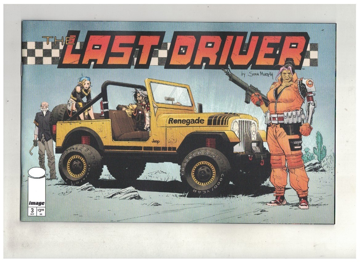THE LAST DRIVER #3 - SEAN MURPHY VARIANT COVER B - IMAGE COMICS/2026
