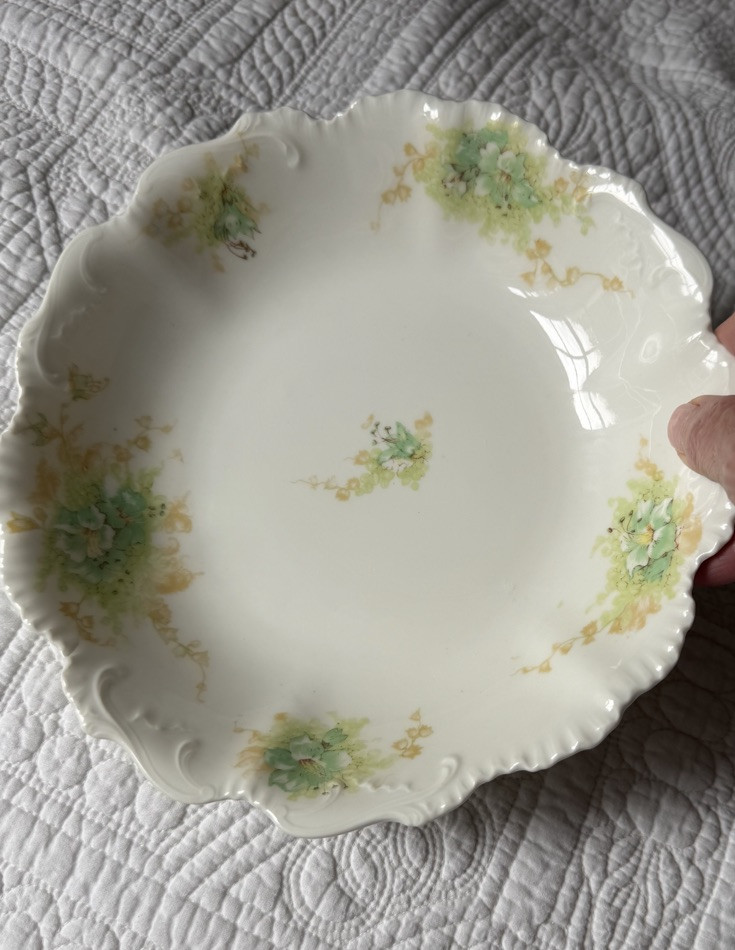 Rare 1903 Antique Theodore Haviland Limoges Fine Porcelain Bowl France 8.5” Rare 1903 Antique Theodore Haviland Limoges Fine Porcelain Bowl France 8.5”