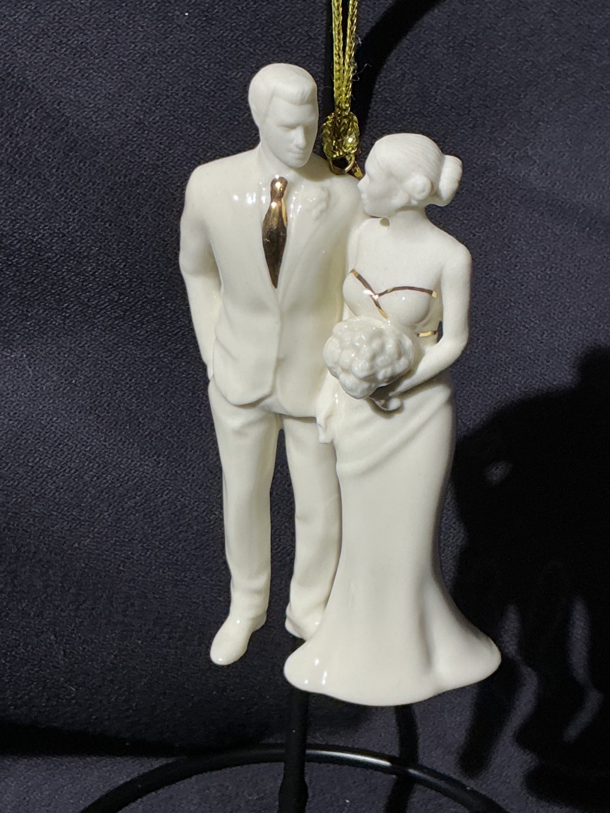 Lenox Bride and Groom wedding ornament