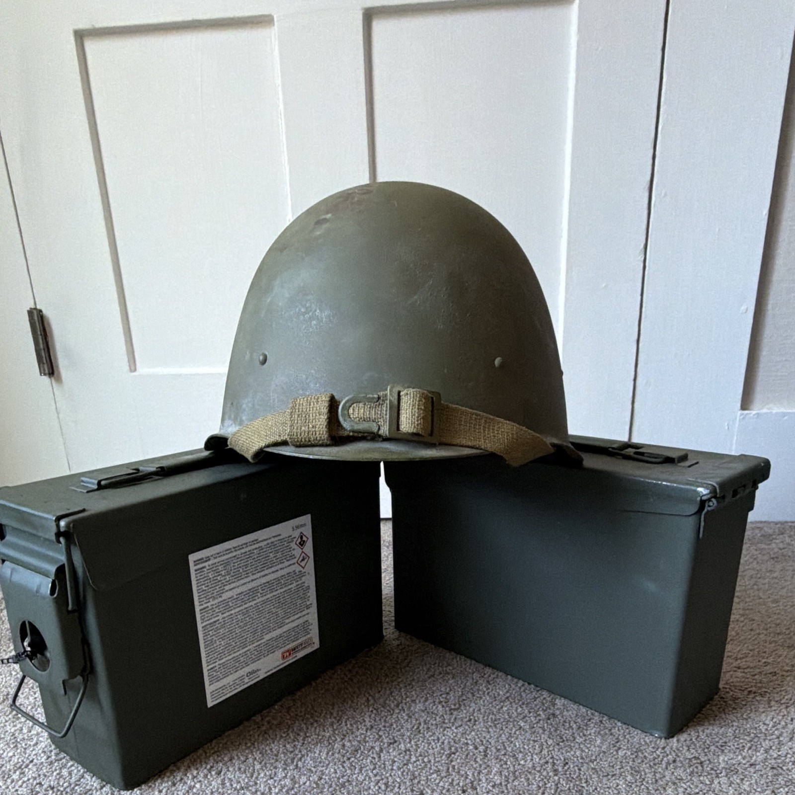 Soviet ssh 40 ww2 helmet