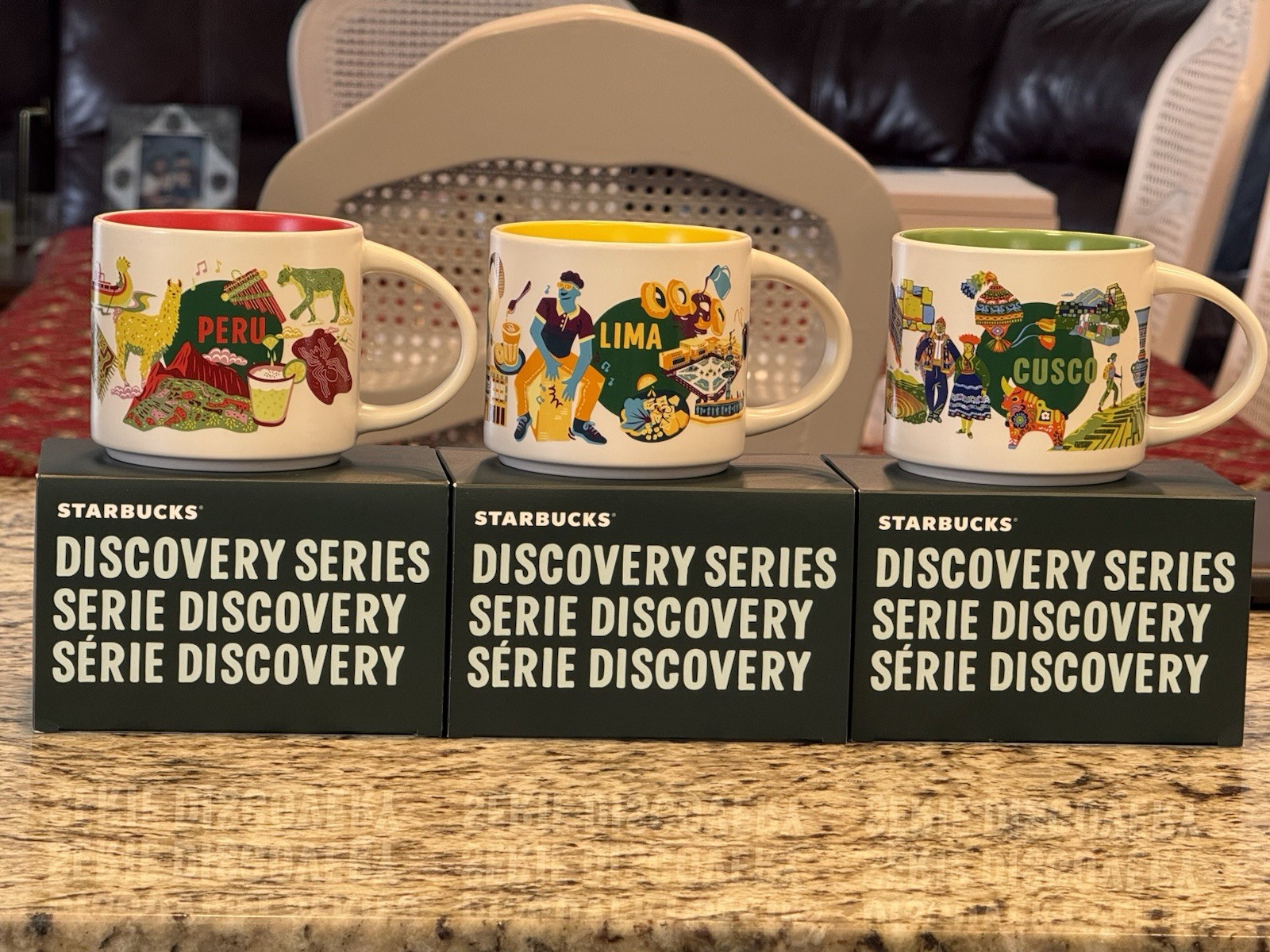 starbucks discovery series of Peru set of 3 Peru,Lima,Cuzco starbucks discovery series of Peru set of 3 Peru,Lima,Cuzco