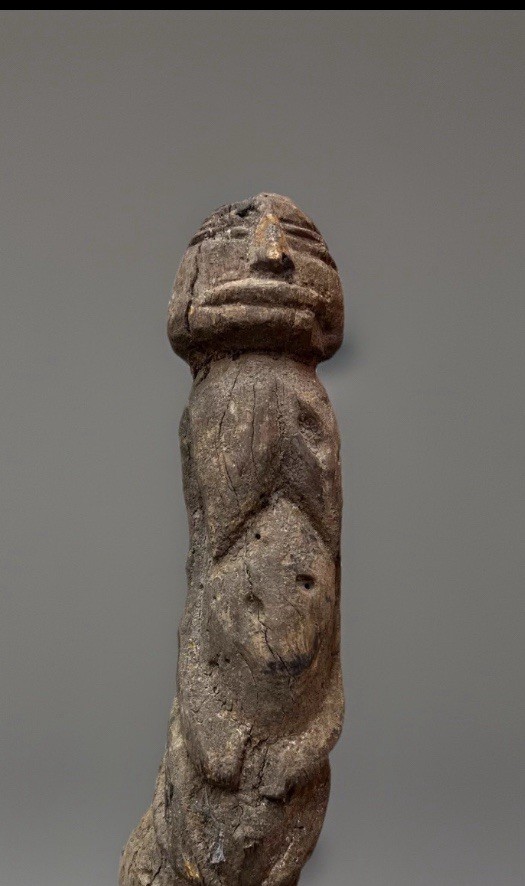 Antique Dogon  Statue West Africa -Mali-H15 inch 20 Century