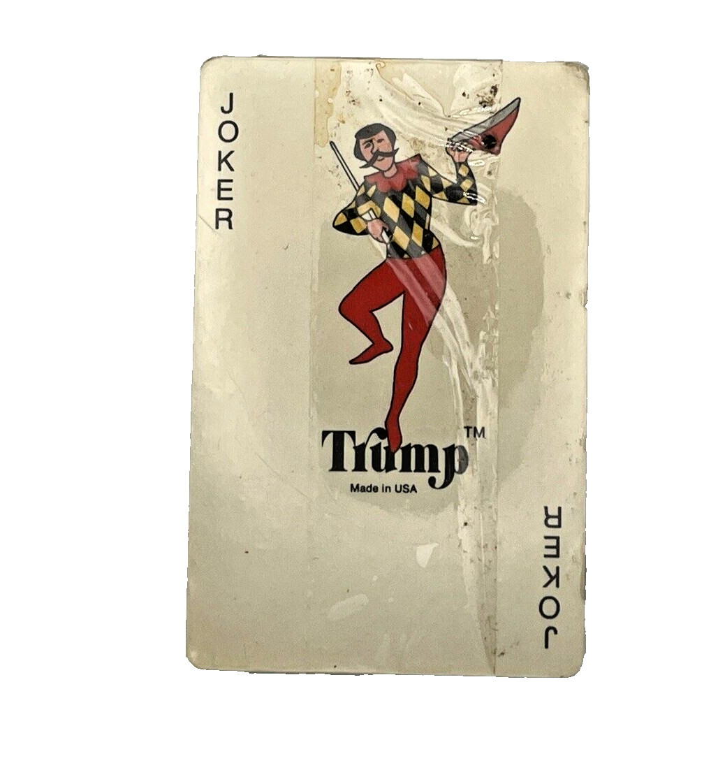Vintage Trump Playing Cards Norman Rockwell Spring USA Joker on Back Sealed Vintage Trump Playing Cards Norman Rockwell Spring USA Joker on Back Sealed