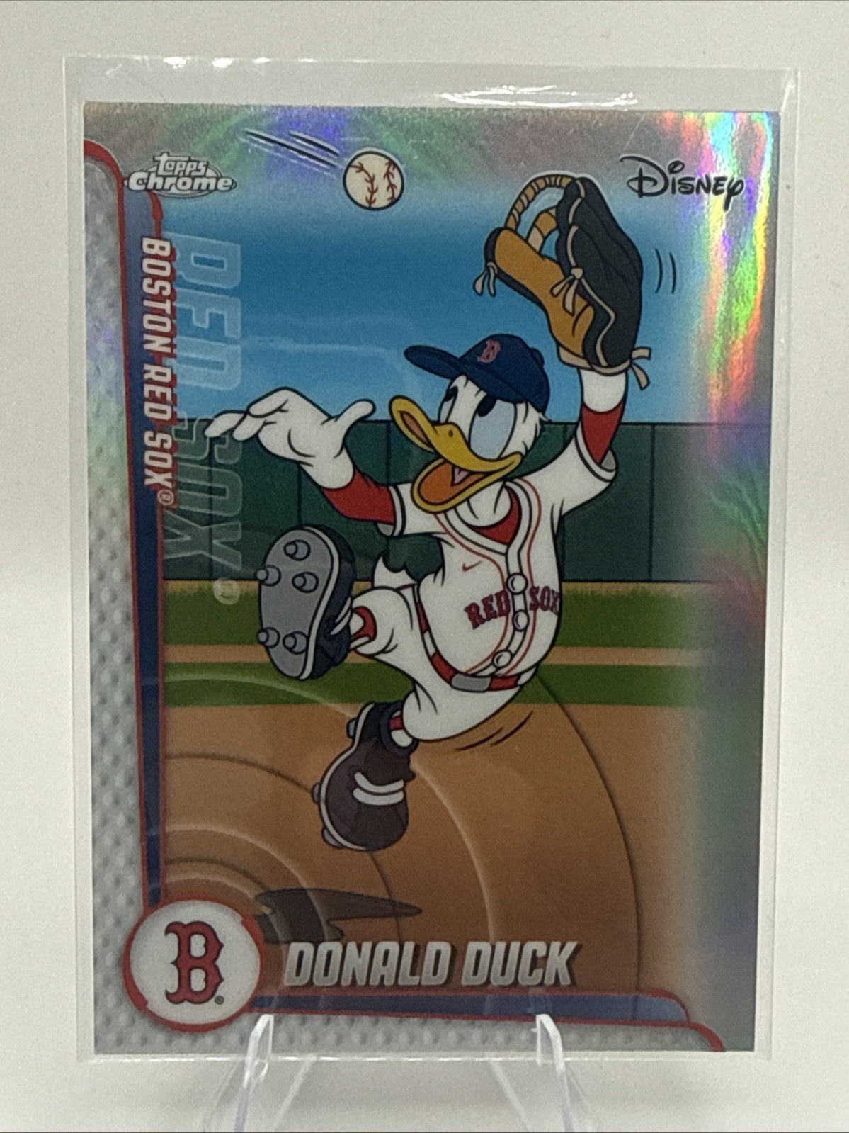 2026 Topps Chrome Donald Duck - MLB Boston Red Sox MLBH-58 2026 Topps Chrome Donald Duck - MLB Boston Red Sox MLBH-58