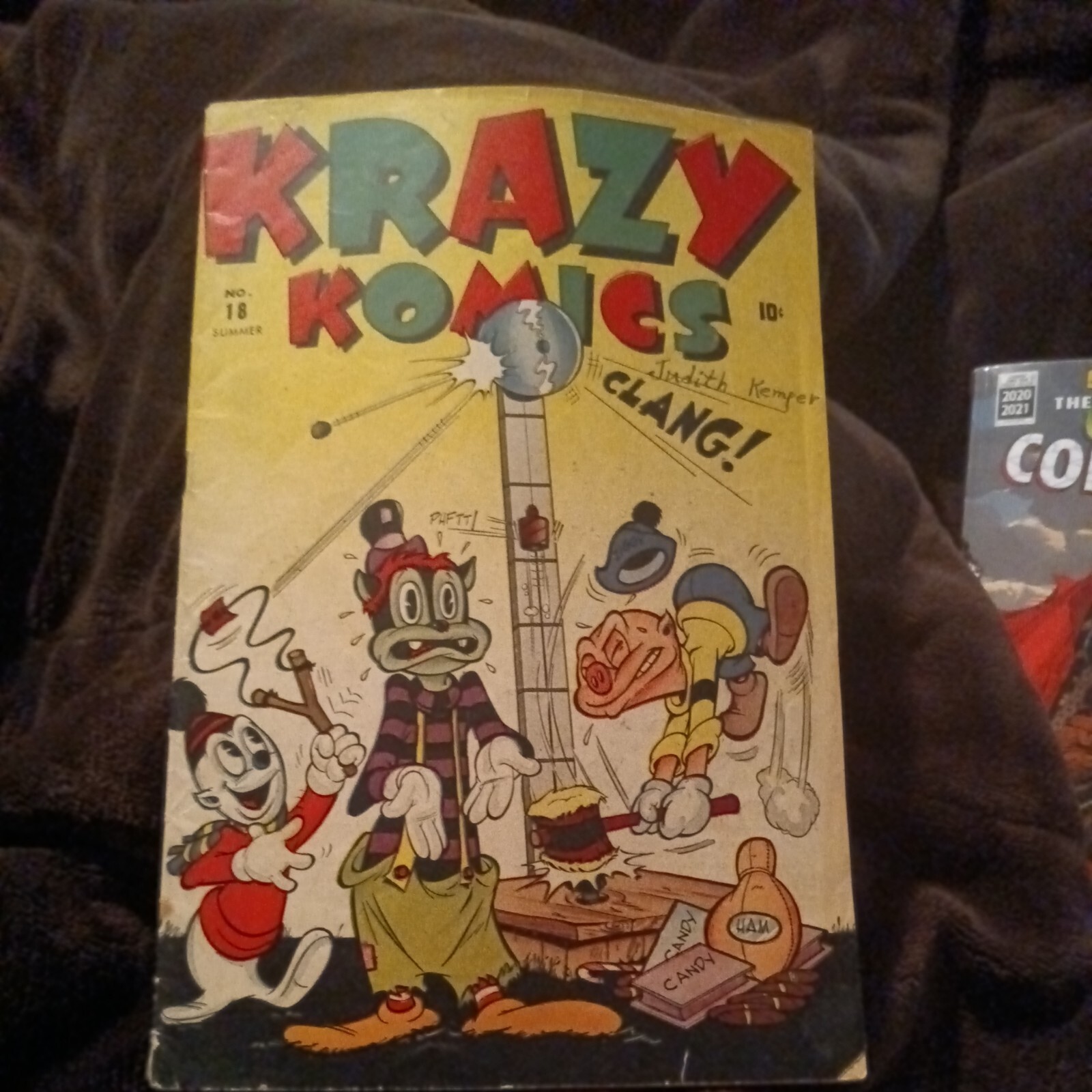 Krazy Komics 18 Timely Comics 1945 World War II Era Ziggy Pig Silly Seal... Krazy Komics 18 Timely Comics 1945 World War II Era Ziggy Pig Silly Seal...