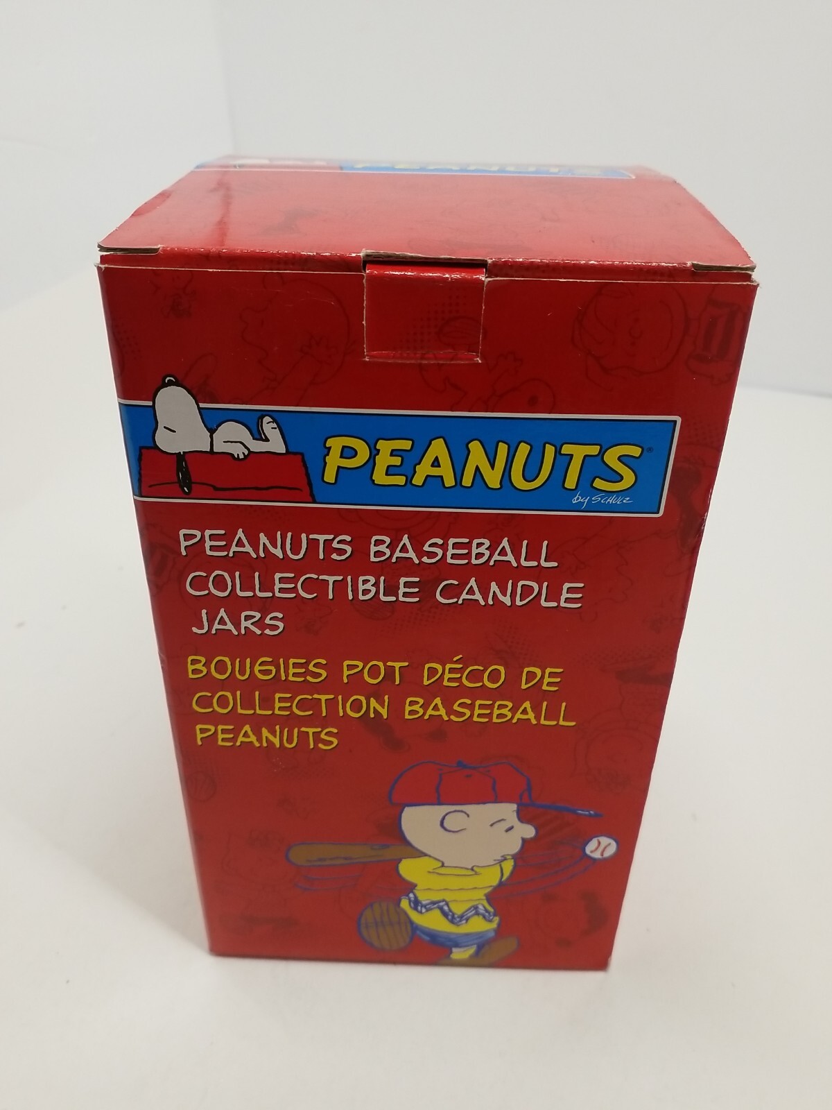 Vintage Peanuts Charlie Brown Avon Collectible Baseball Candle Jar 2004 Vintage Peanuts Charlie Brown Avon Collectible Baseball Candle Jar 2004