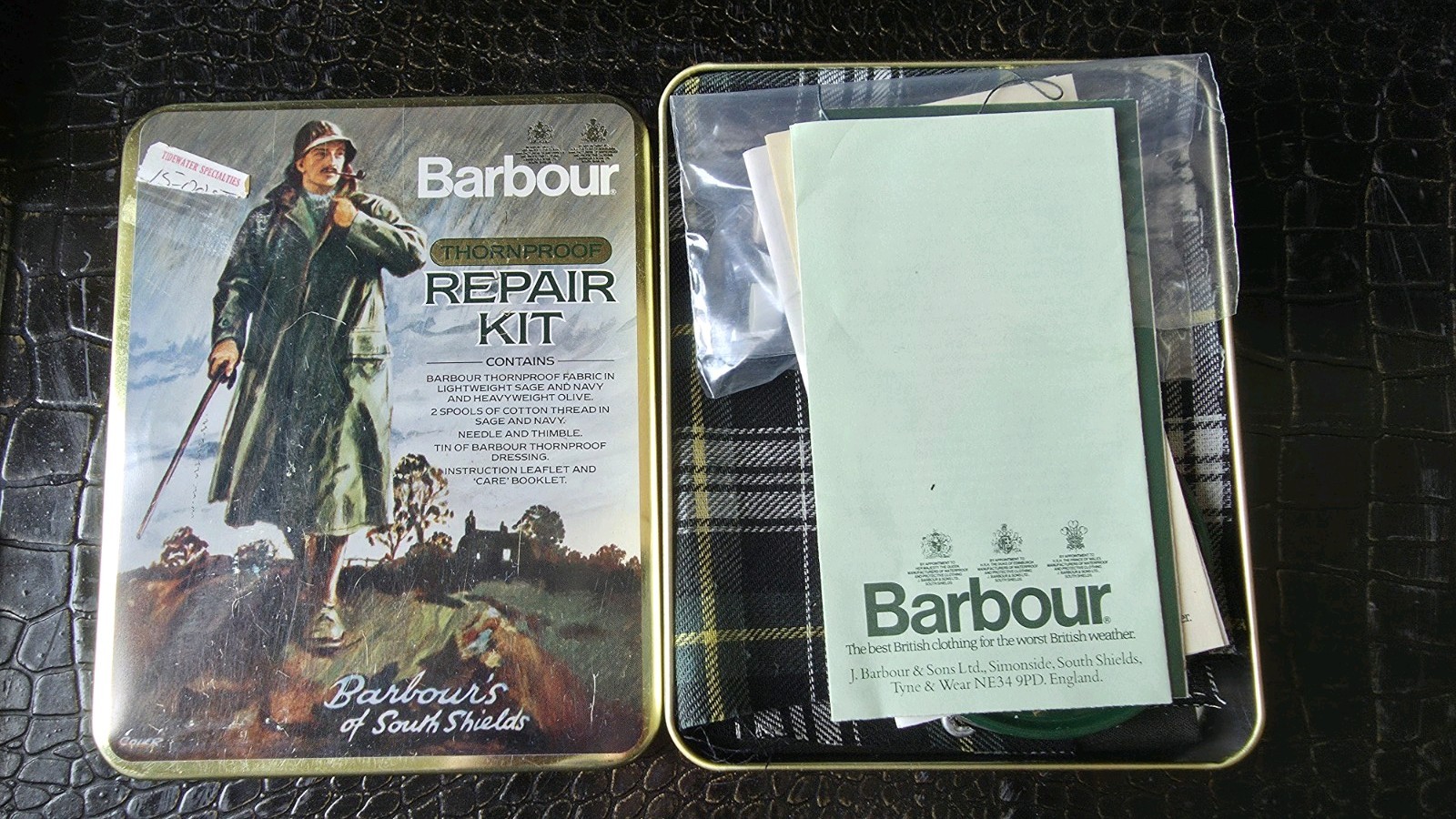 Barbour Thornproof Repair Kit Mint Condition Original Packaging Never Used Barbour Thornproof Repair Kit Mint Condition Original Packaging Never Used
