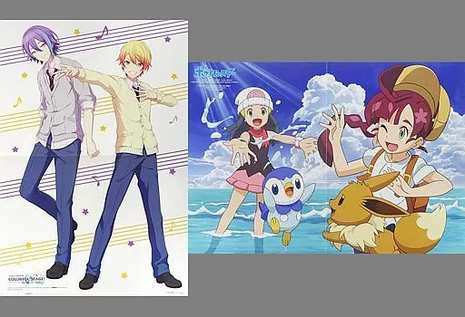 Shufu to Seikatsu Double Sided Pinup Poster Jindai Rui Tenmashi Hikari 2021