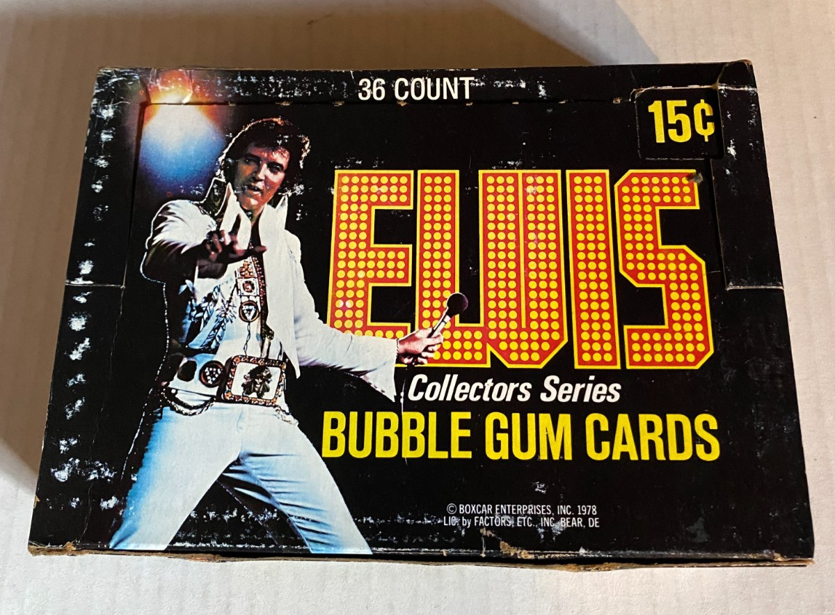 1978 DONRUSS ELVIS PRESLEY FULL BOX OF 36 SEALED WAX PACKS