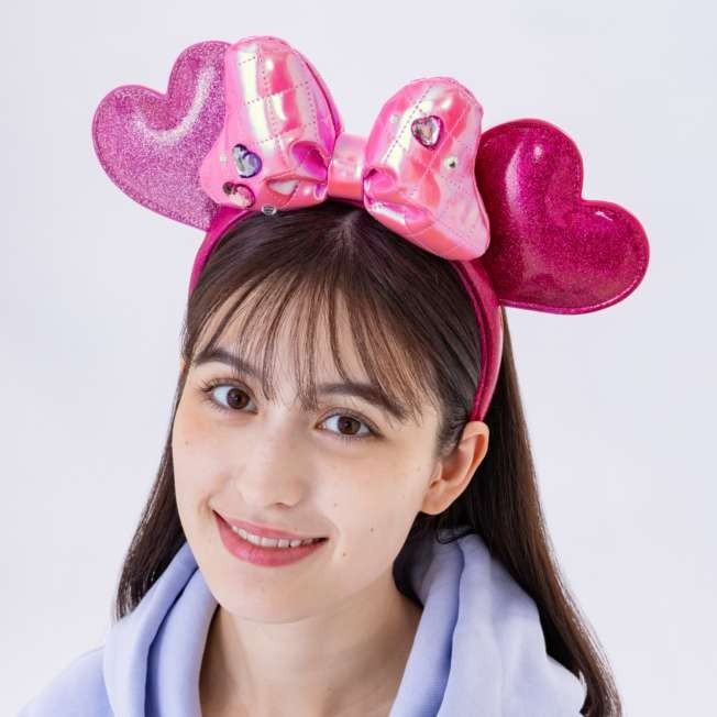 Tokyo Disney Pink Heart Ears Headband Minnie Pal-Palooza Funderland (Like New) Tokyo Disney Pink Heart Ears Headband Minnie Pal-Palooza Funderland (Like New)