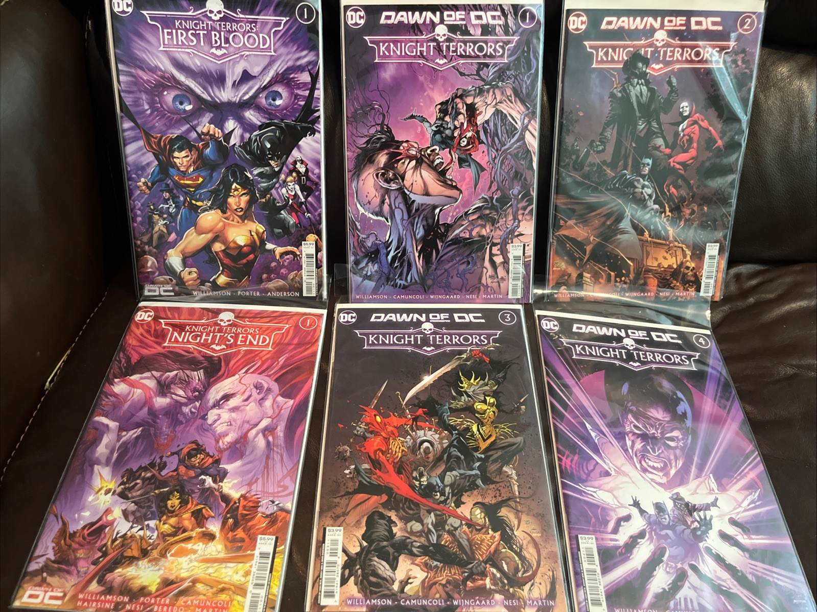 DC Knight Terrors Complete Set w/ Tie-Ins and Variants 63 Comic Lot NM+ 2023 DC Knight Terrors Complete Set w/ Tie-Ins and Variants 63 Comic Lot NM+ 2023