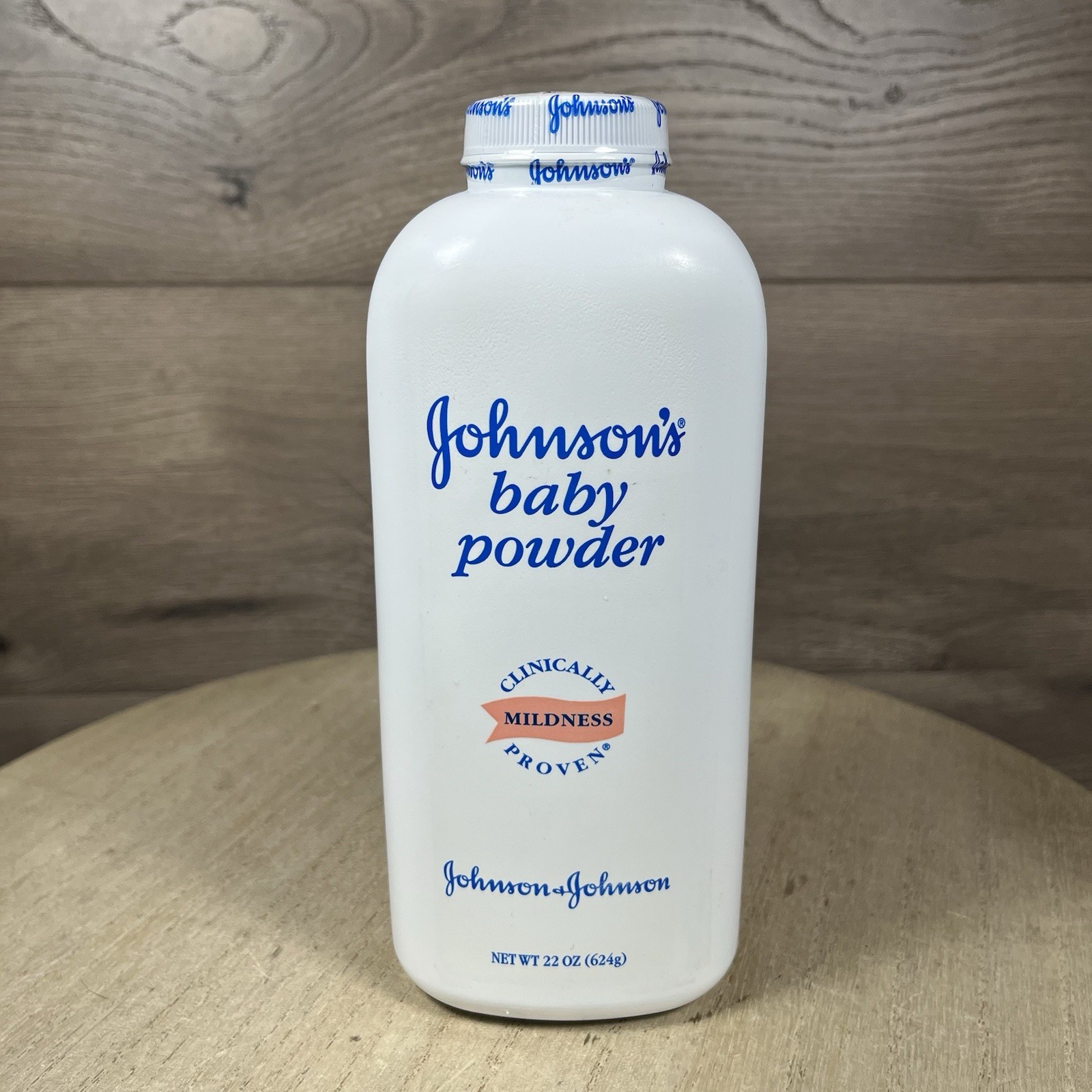 Vintage Johnsons Baby Powder Mildness Pink Label 22 oz Talc NEW SEALED