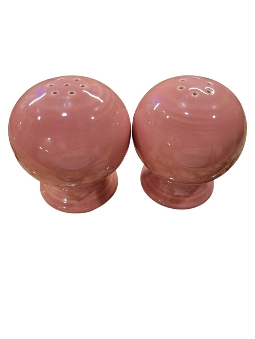 Fiesta® Salt and Pepper Ball Shaker Set ROSE Fiesta® Salt and Pepper Ball Shaker Set ROSE