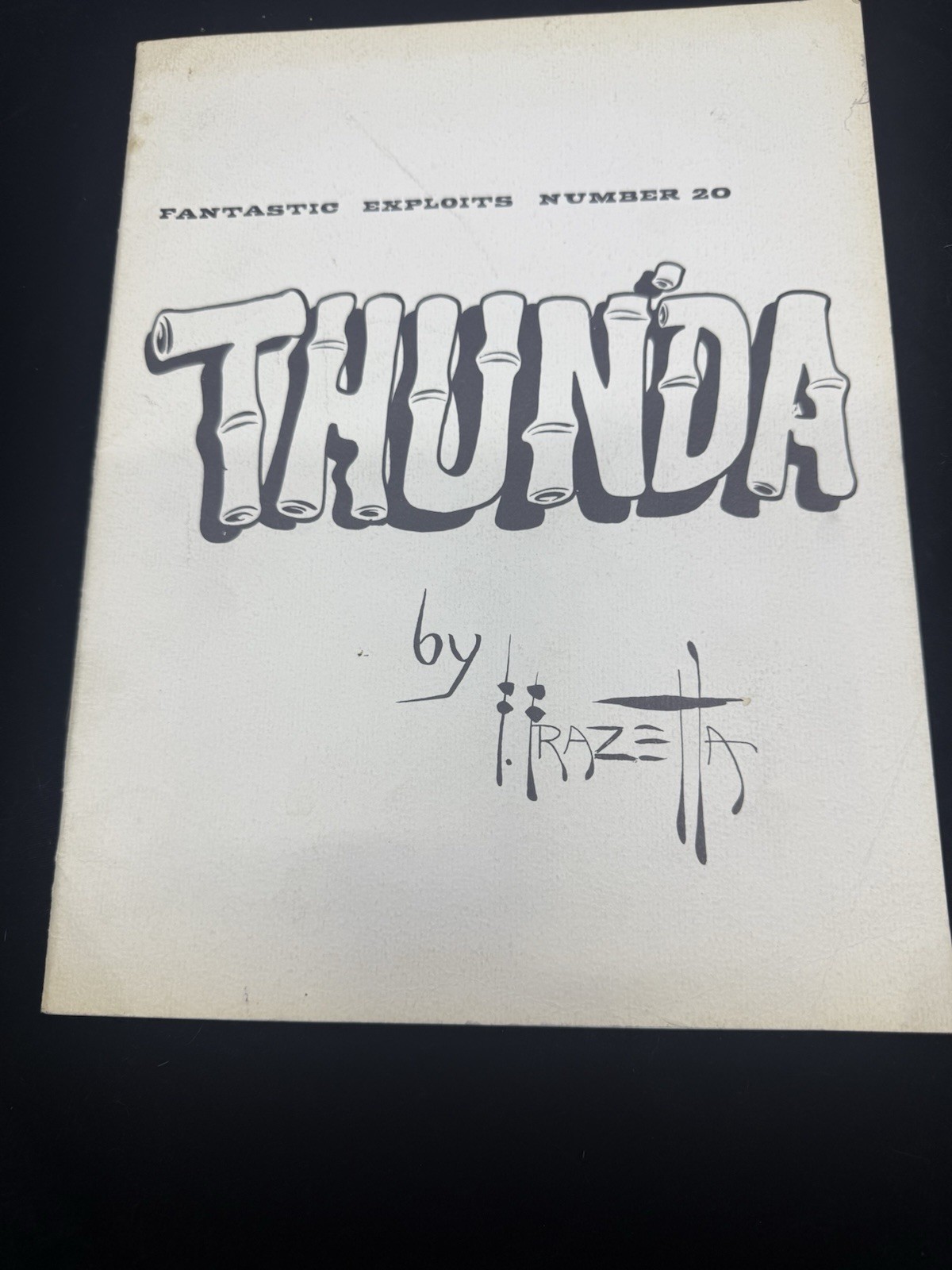 Fantastic Exploits Number 20 Thundra By Frank Frazetta 080520DBE
