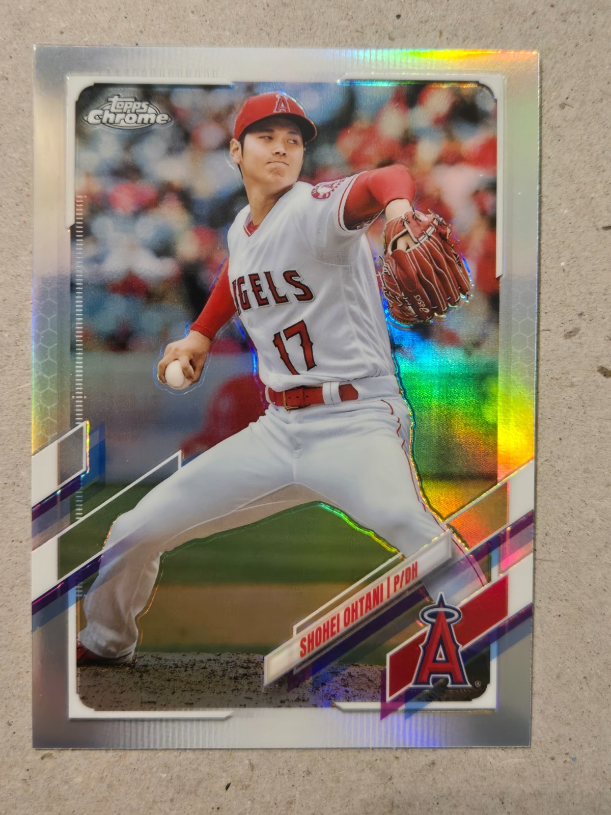 2021 Topps Chrome #159 Shohei Ohtani Refractor