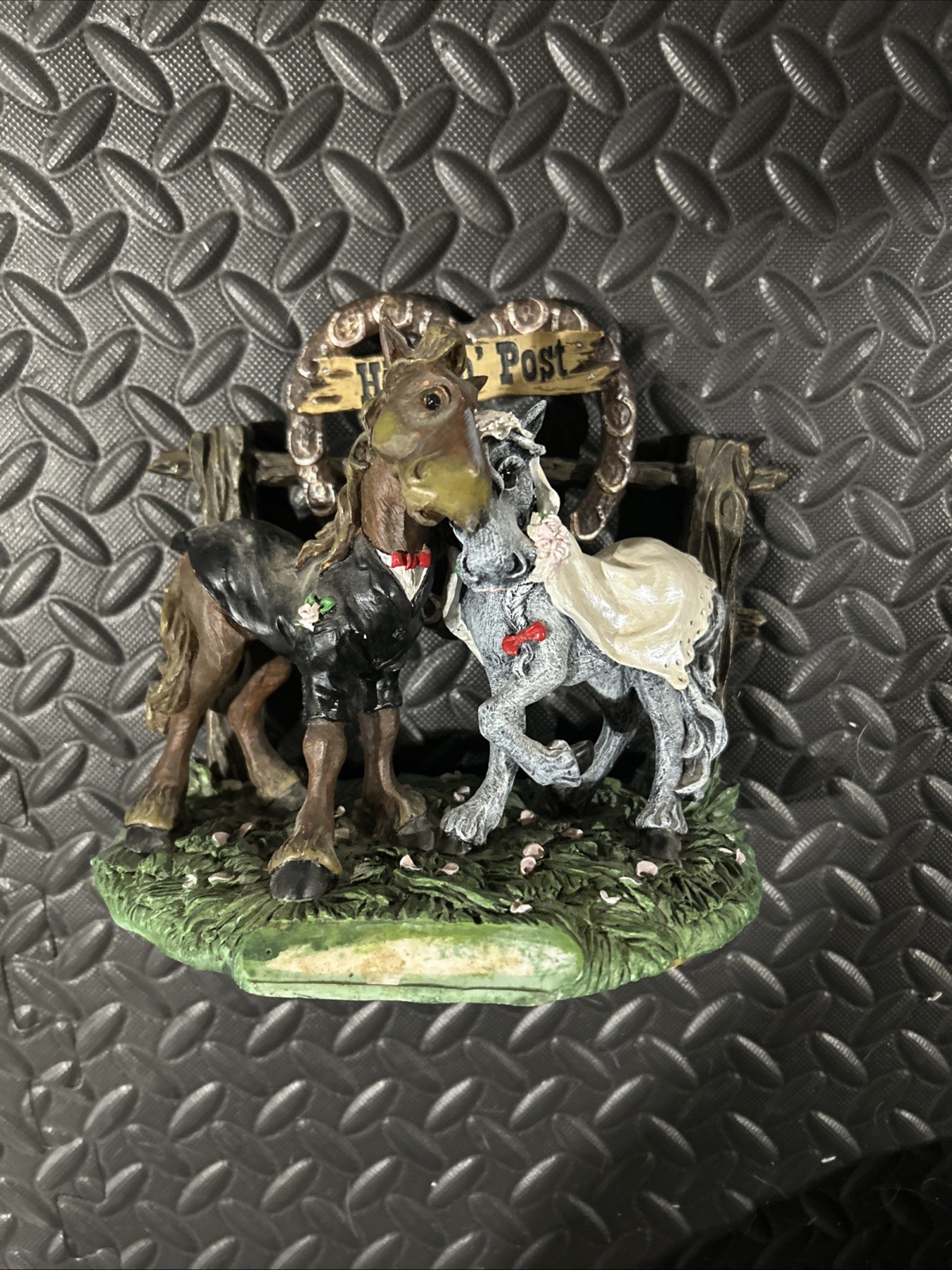 Vintage Montana Silversmiths Elmer Horse Wedding Figurine Limited Edition