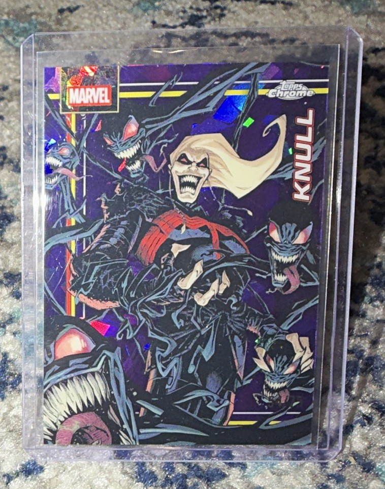 Topps 2026 Marvel Topps Chrome Knull Sapphire 54/75