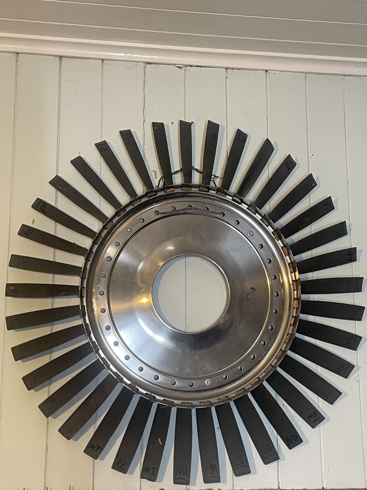 Boeing B-52 Titanium jet engine disk 80cm diameter