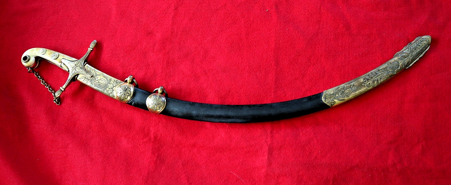 NAPOLEONIC WARS FRENCH MAMALUK HIGH OFFICER CAVALRY SWORD OF MARQUIS STATUS NAPOLEONIC WARS FRENCH MAMALUK HIGH OFFICER CAVALRY SWORD OF MARQUIS STATUS