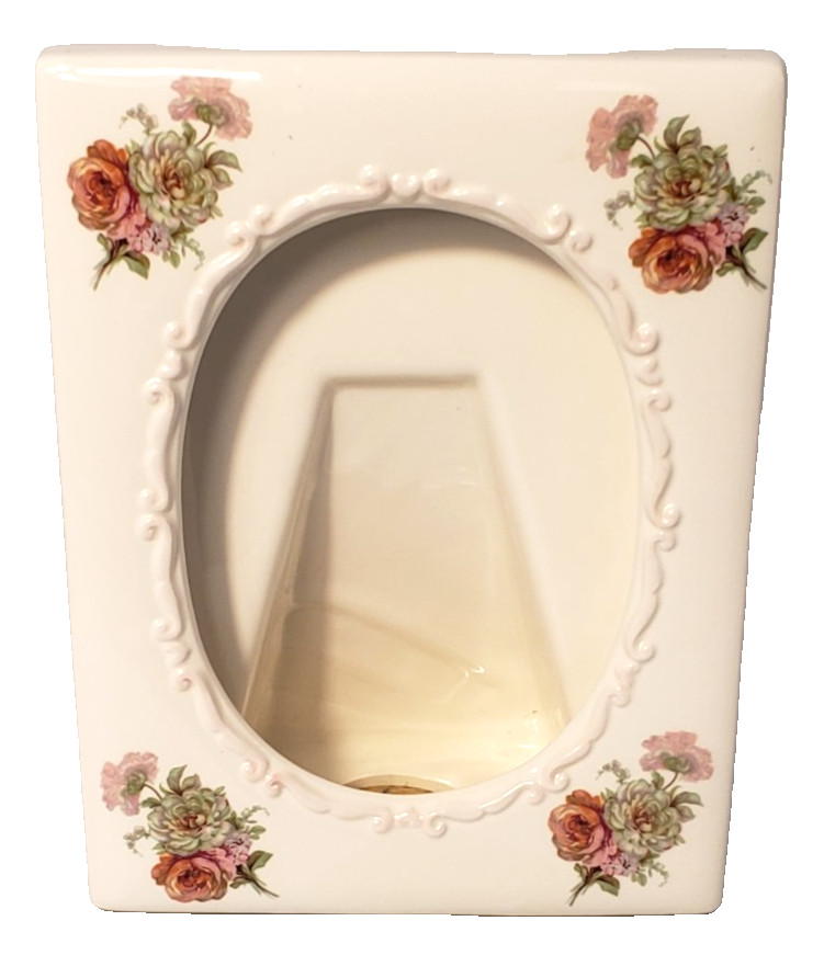 1983 Vintage Royal Crown Victoria Picture Frame Arnart Imports Porcelain Roses 1983 Vintage Royal Crown Victoria Picture Frame Arnart Imports Porcelain Roses