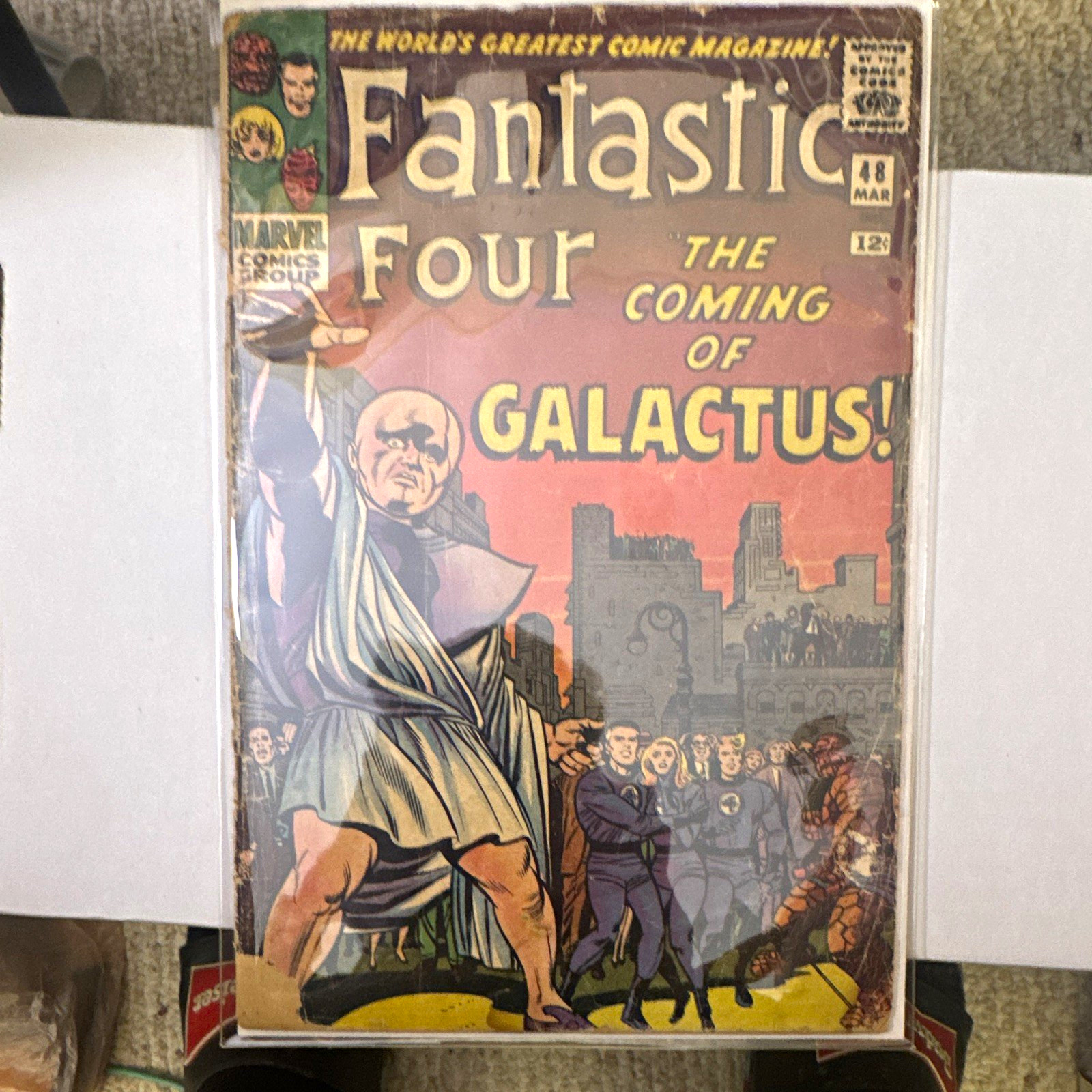 Marvel Comics Fantastic Four #48 (1966) The Coming of Galactus Stan Lee Marvel Comics Fantastic Four #48 (1966) The Coming of Galactus Stan Lee