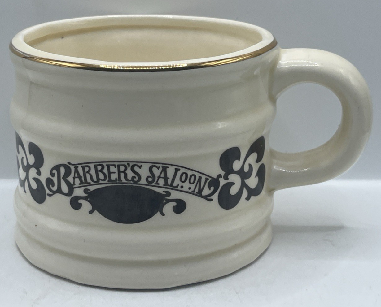 Vintage Standard Speicalty Company SSC Barber\'s Saloon Shaving Mug
