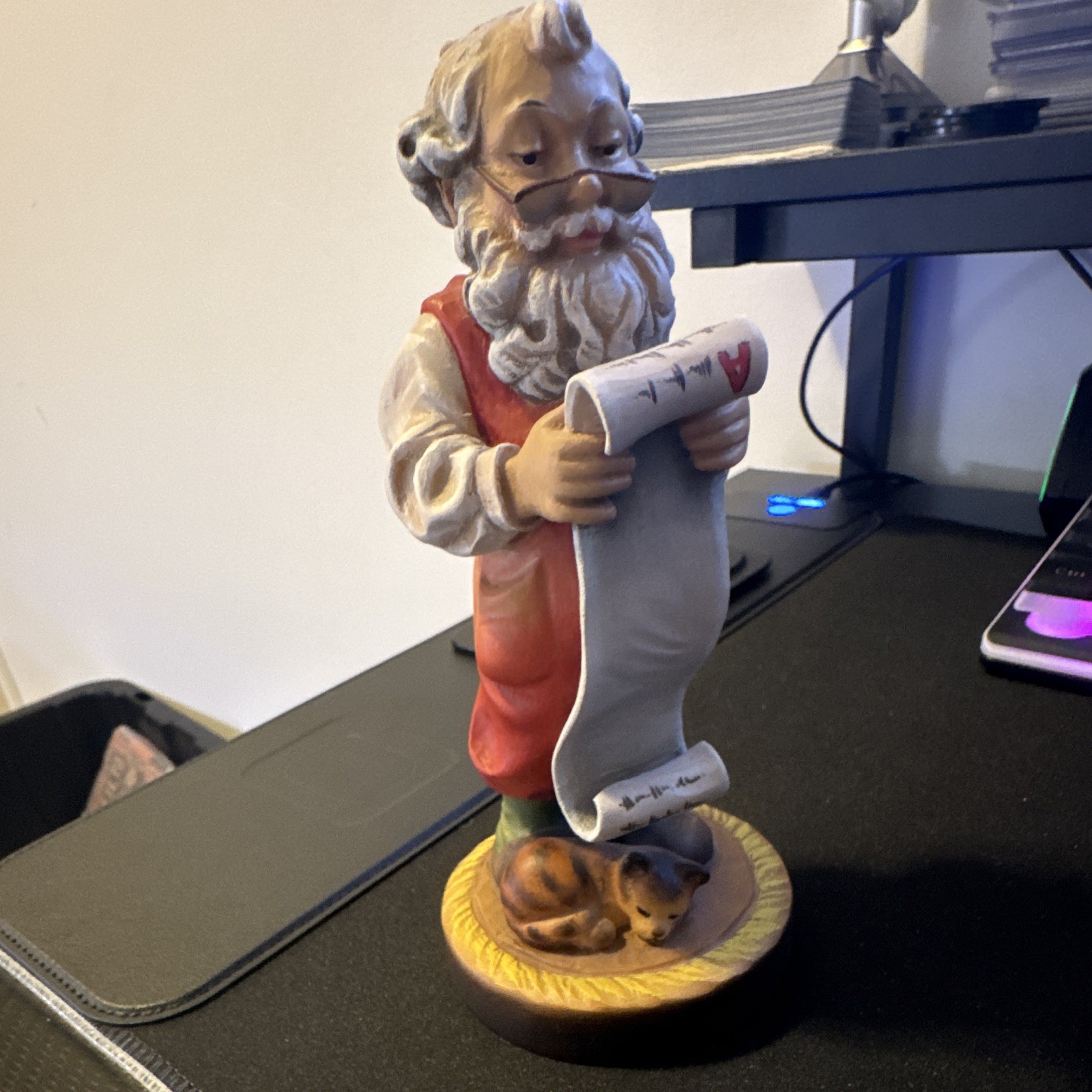 ANRI Sarah Kay Santa Series First Edition Of Five Wood Carved 6.5” 72/250