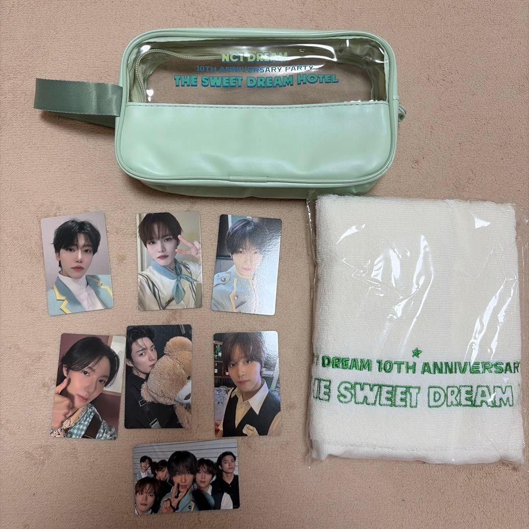 NCT DREAM 10th Anniversary Fan Meeting Day 2 Entrance Goods