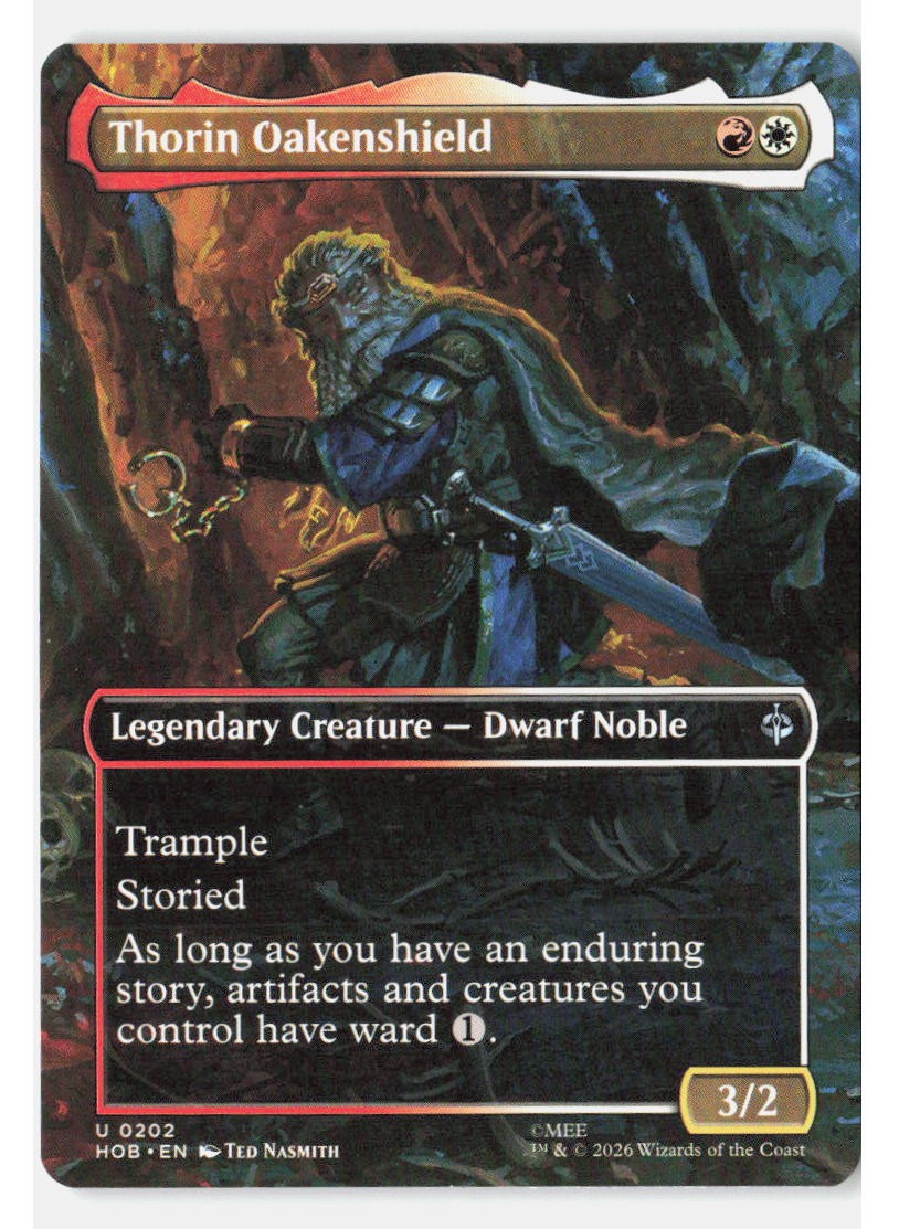 Thorin Oakenshield (Borderless) [HOB - 202] (MP) Magic