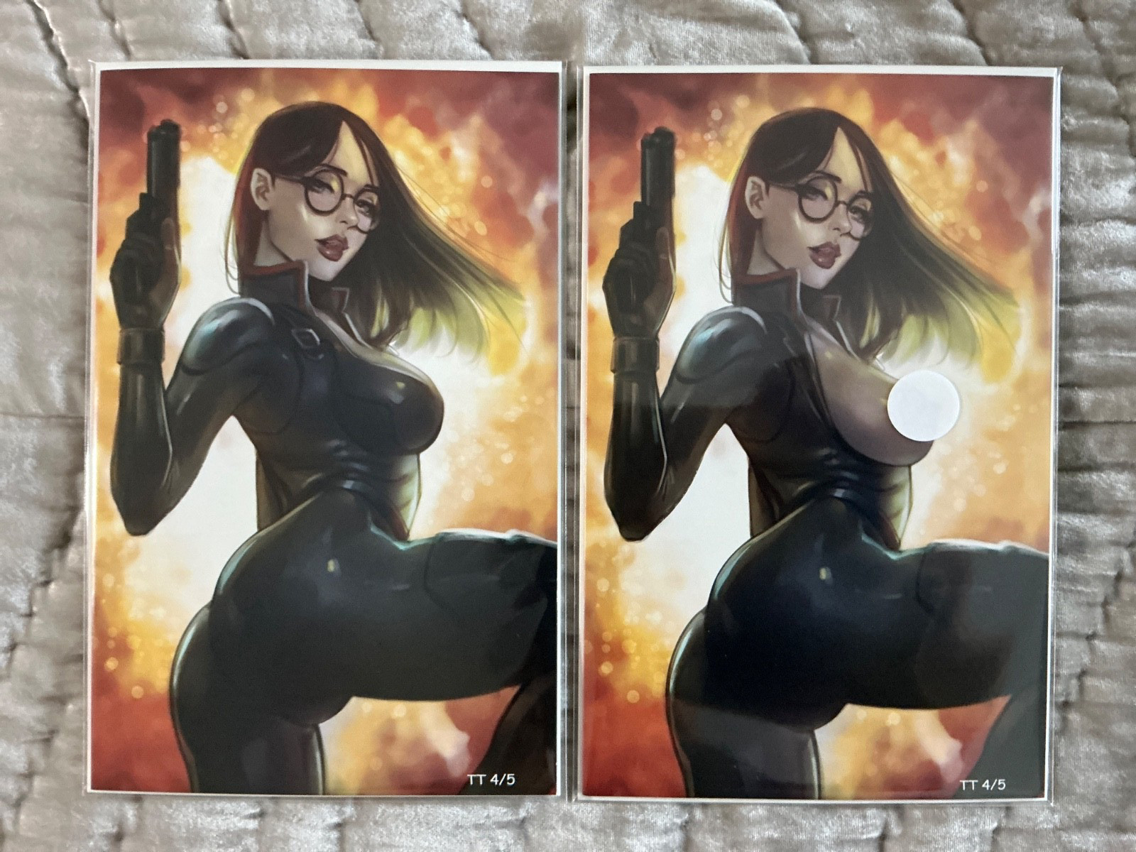 DUTY CALLS GIRLS 3 BARONESS HOMAGE HTF LMT ARTIST PROOF LOT
