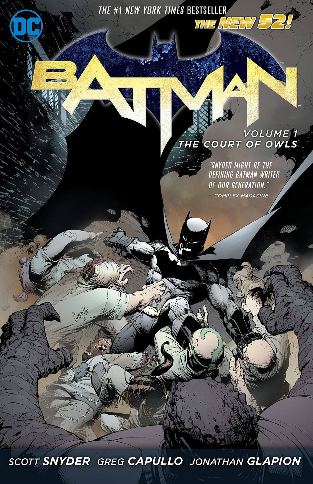 Batman Vol. 1: The Court of Owls (The New 52) TPB Graphic Novel New