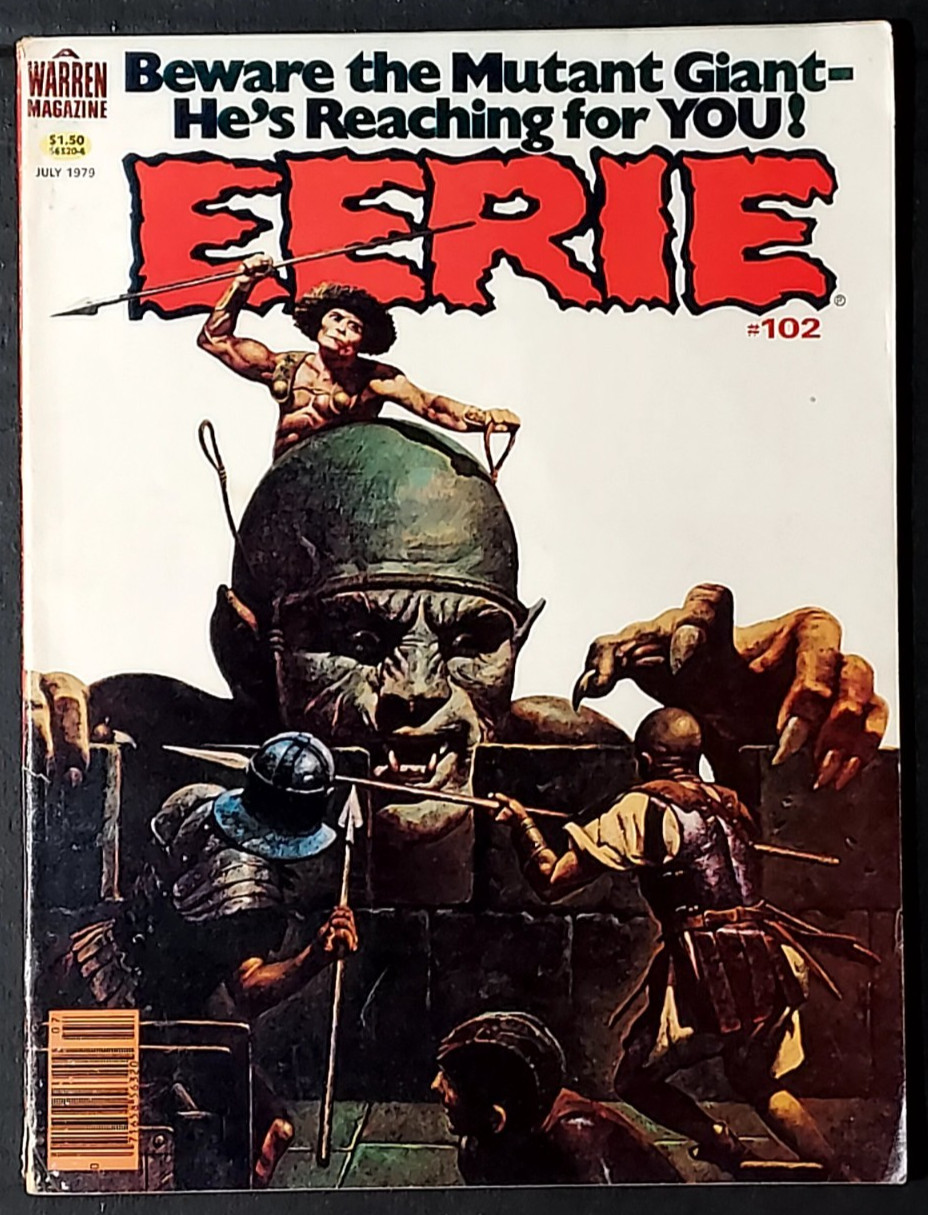 Eerie Magazine #102 - July 1979 - Warren Publishing - Sanjulian Cover