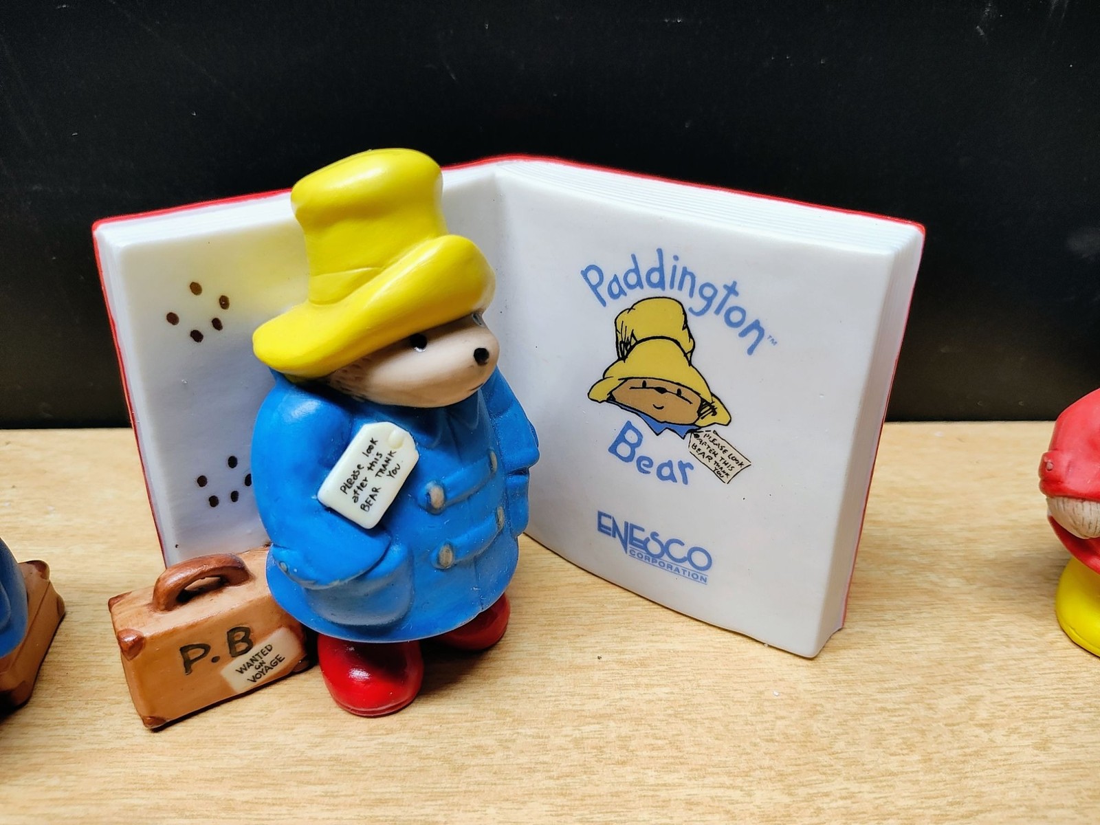 Paddington Bear Ceramic Figurines & Collectibles Lot - Enesco & Eden Toys 1993