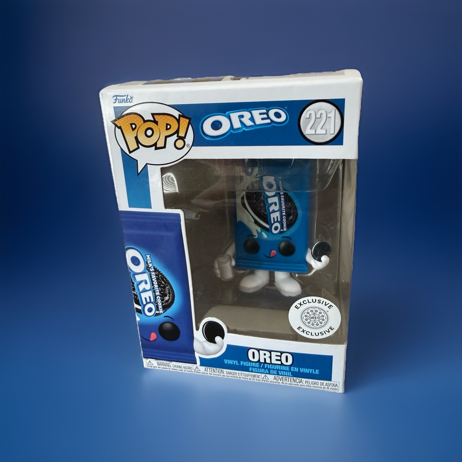 NEW Funko Pop Oreo Cookie 221 It's Sugar Exclusive NEW Funko Pop Oreo Cookie 221 It's Sugar Exclusive