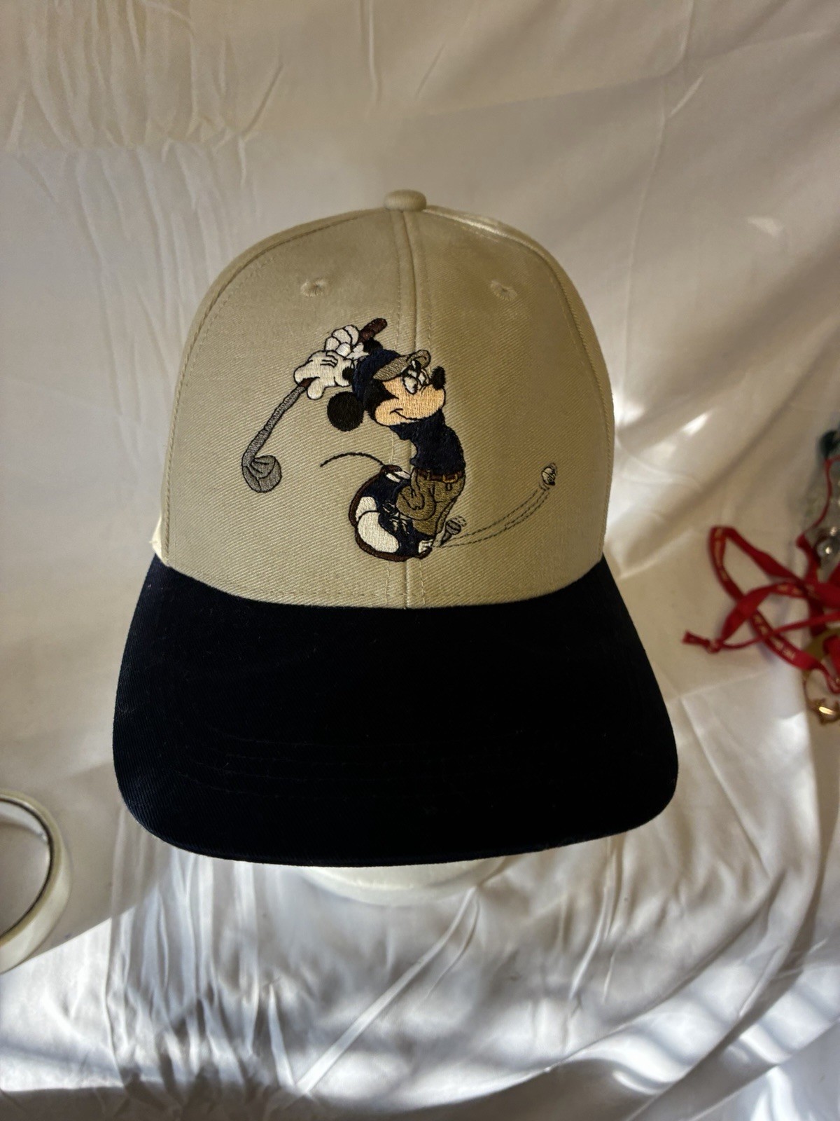 VTG Disney Golf Hat Mickey Mouse