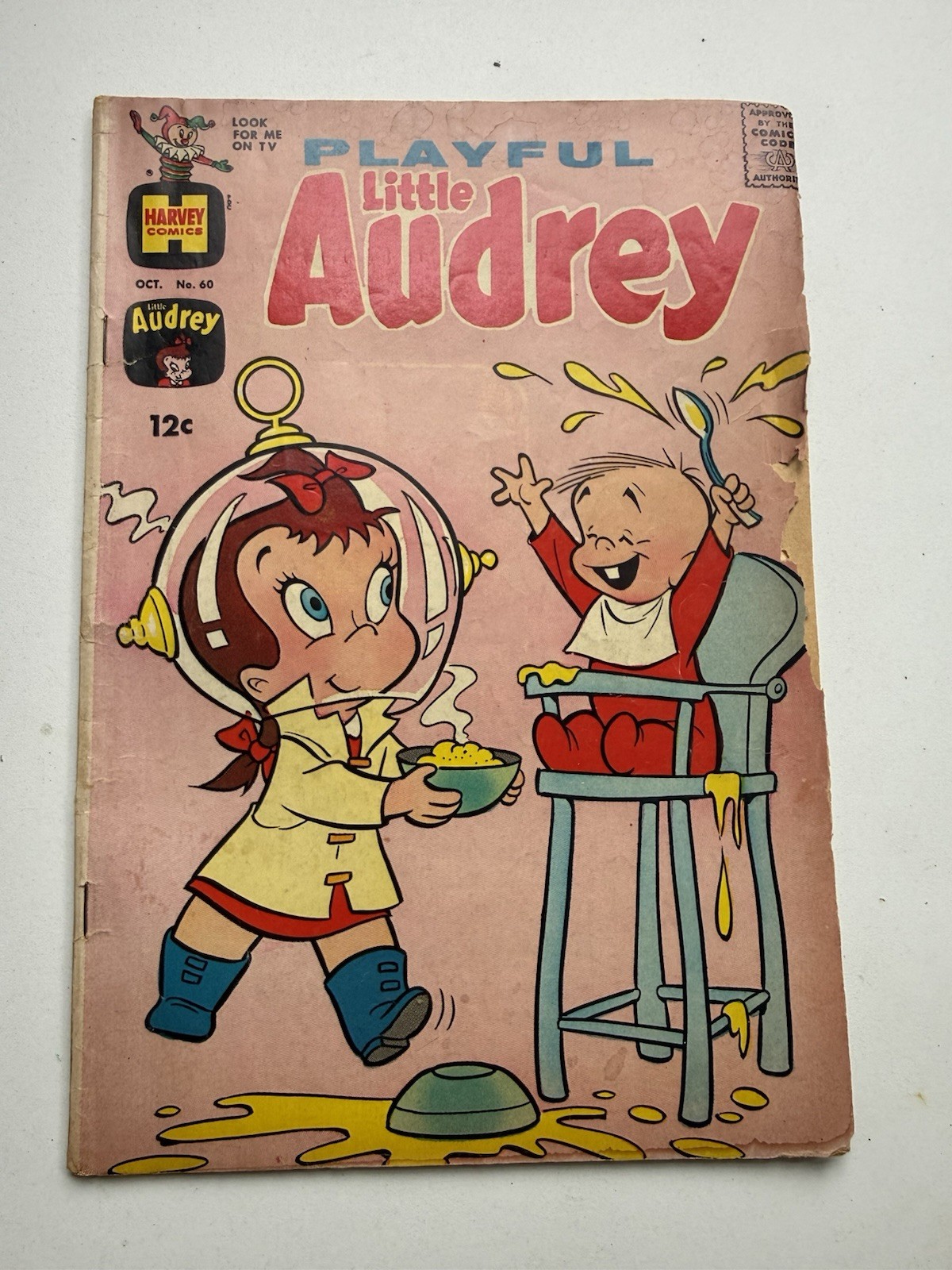 Vintage 1965 Playful Little Audrey #60 Harvey Comics 12 Cent Silver Age Comic
