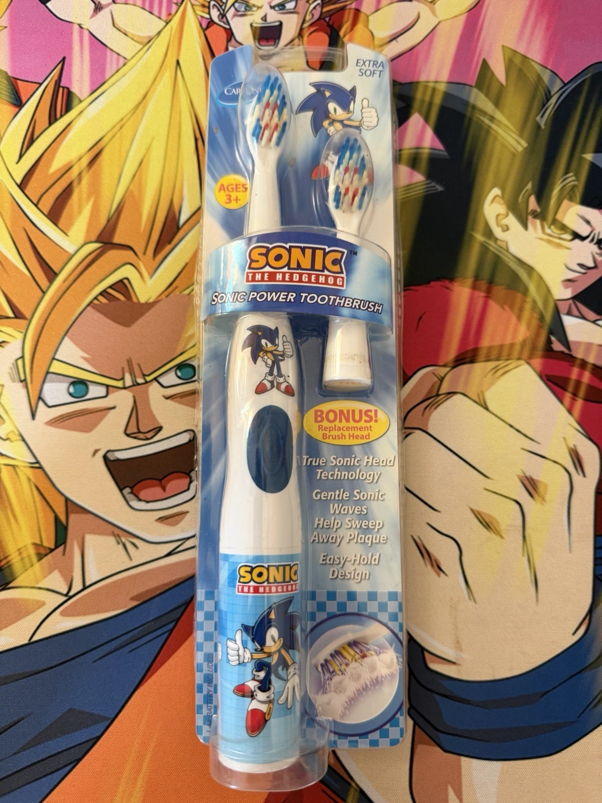 CareOne Sonic The Hedgehog Electric Toothbrush - Brand New Sealed - RARE - HTF CareOne Sonic The Hedgehog Electric Toothbrush - Brand New Sealed - RARE - HTF