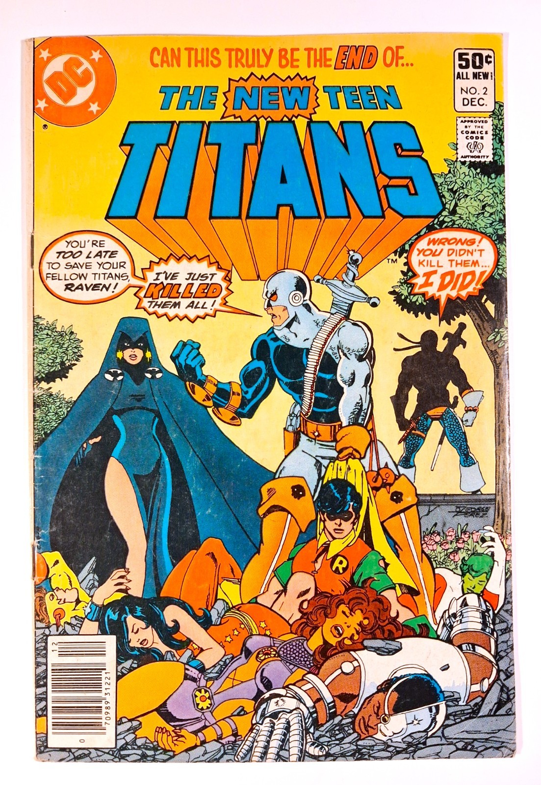 New Teen Titans #2 *VG/FN 5.0* 1980 DC Comics 1st app Deathstroke the Terminator