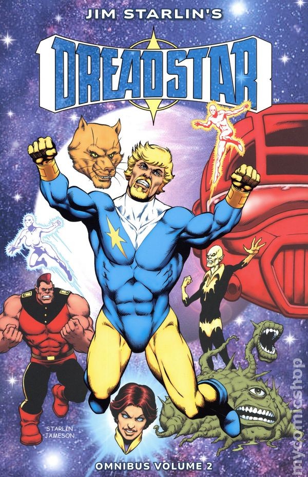 Jim Starlin\'s Dreadstar Omnibus TPB 2-1ST NM 2026 Stock Image