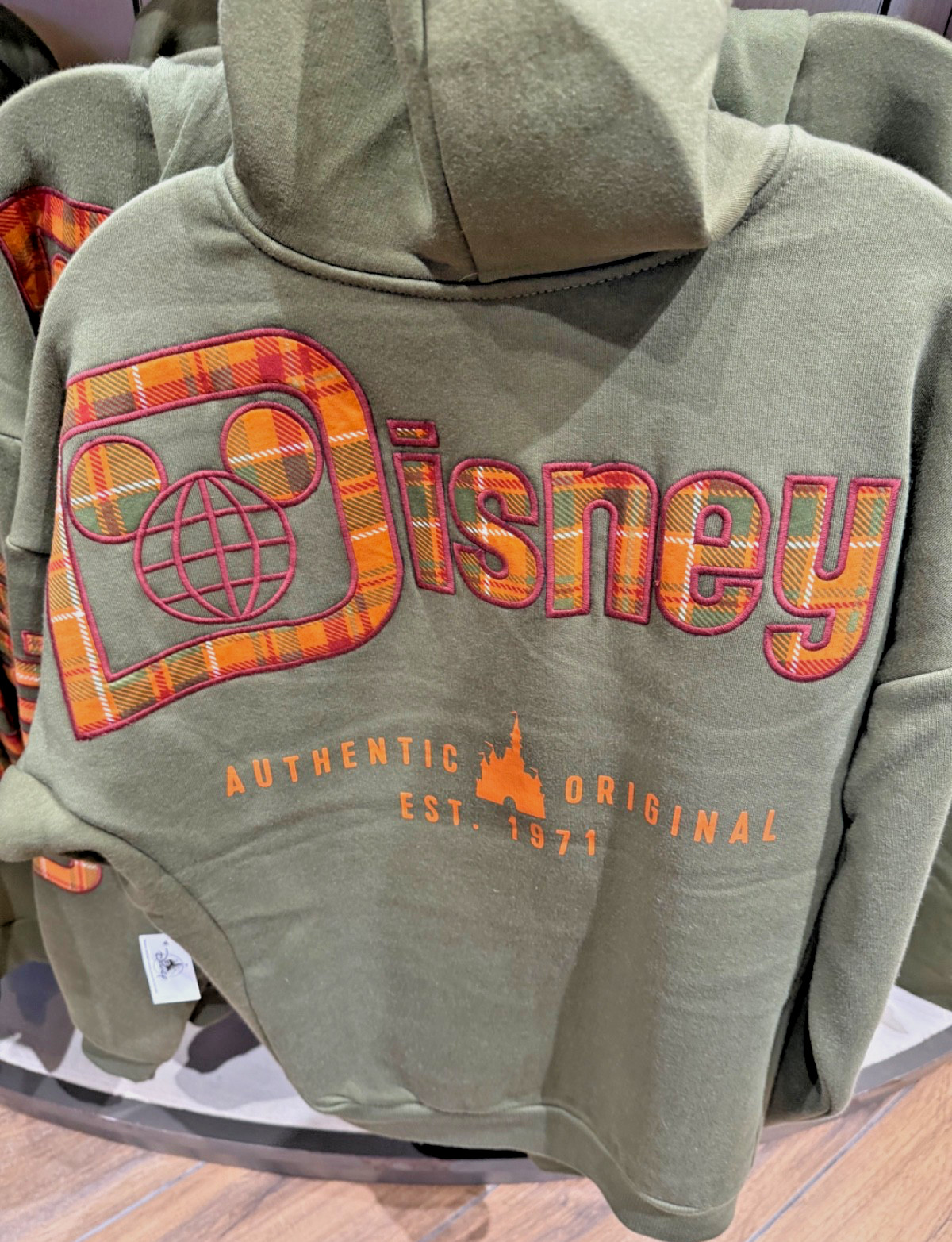 2026 Walt Disney World Zip Up Fall Sweatshirt Hooded ALL SIZES Embroidered Coat