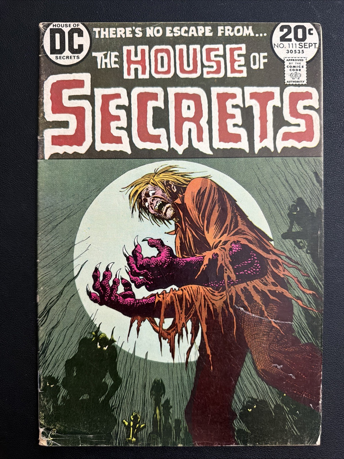 House of Secrets #111 DC 1973 Bronze Age Horror Nick Cardy Cover