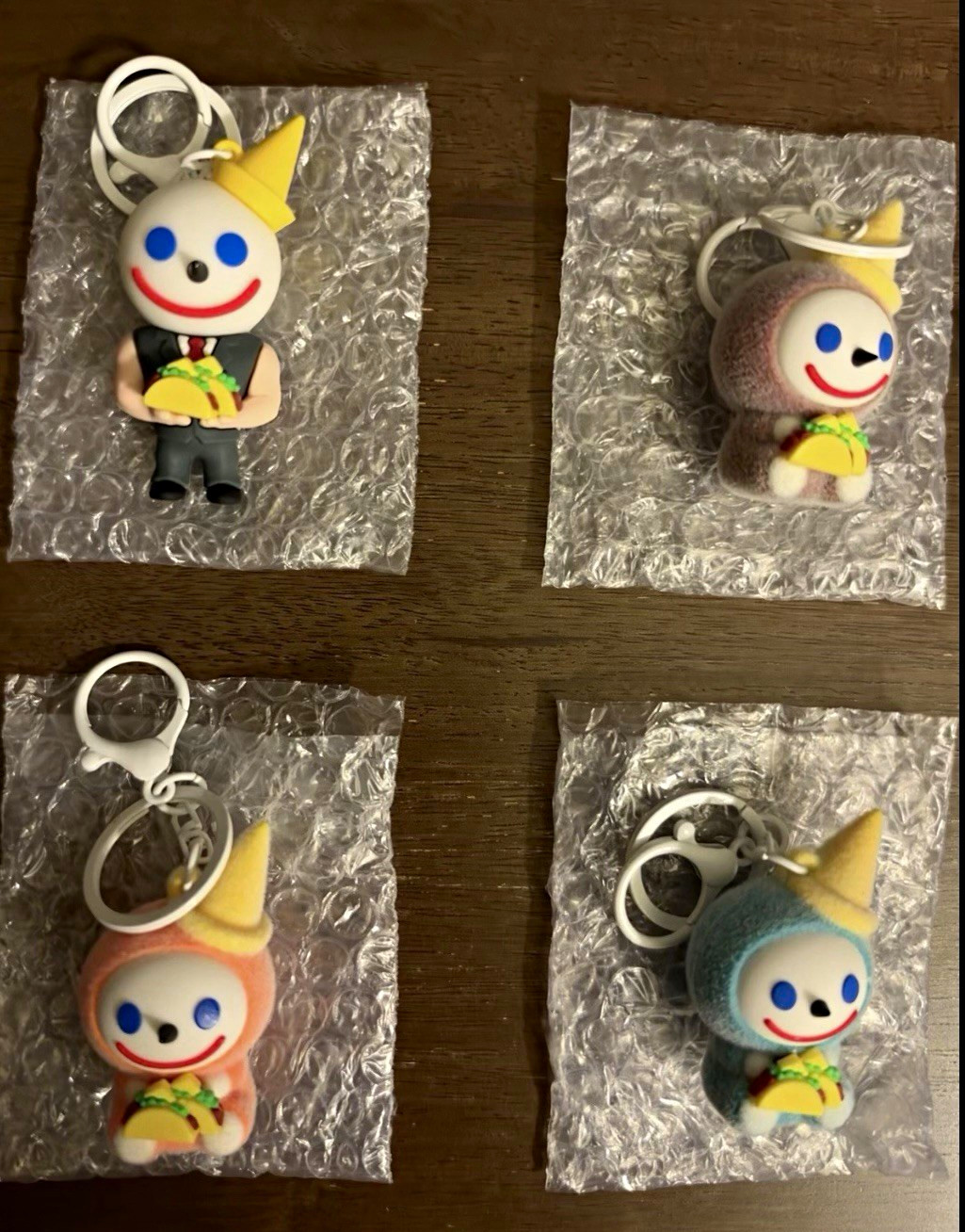 Jack in the Box *Jibbi* Limited Edition Savory Series Complete Set of 4