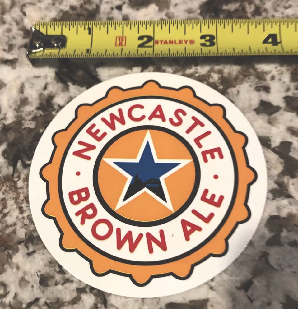 Newcastle brown Ale Beer Sticker Newcastle brown Ale Beer Sticker