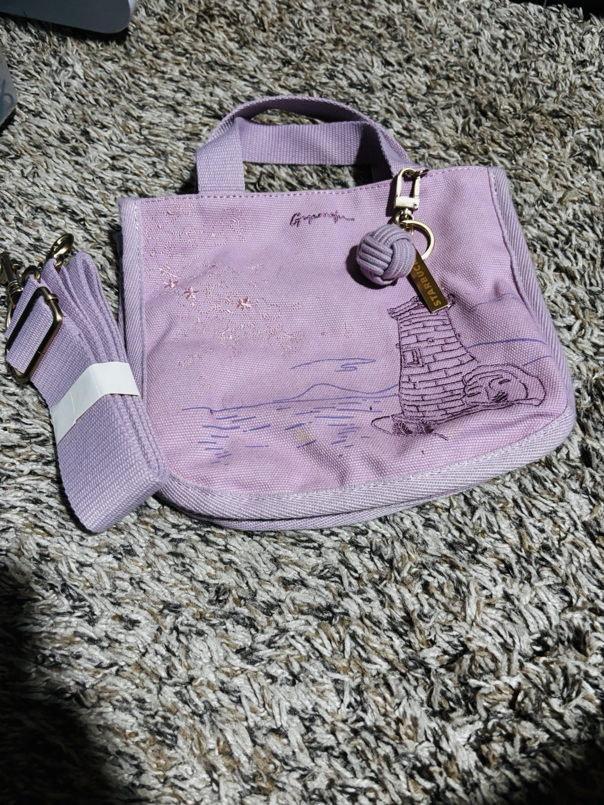 Starbucks Mini Tote Korea Gyeongju City Tour Addition RARE