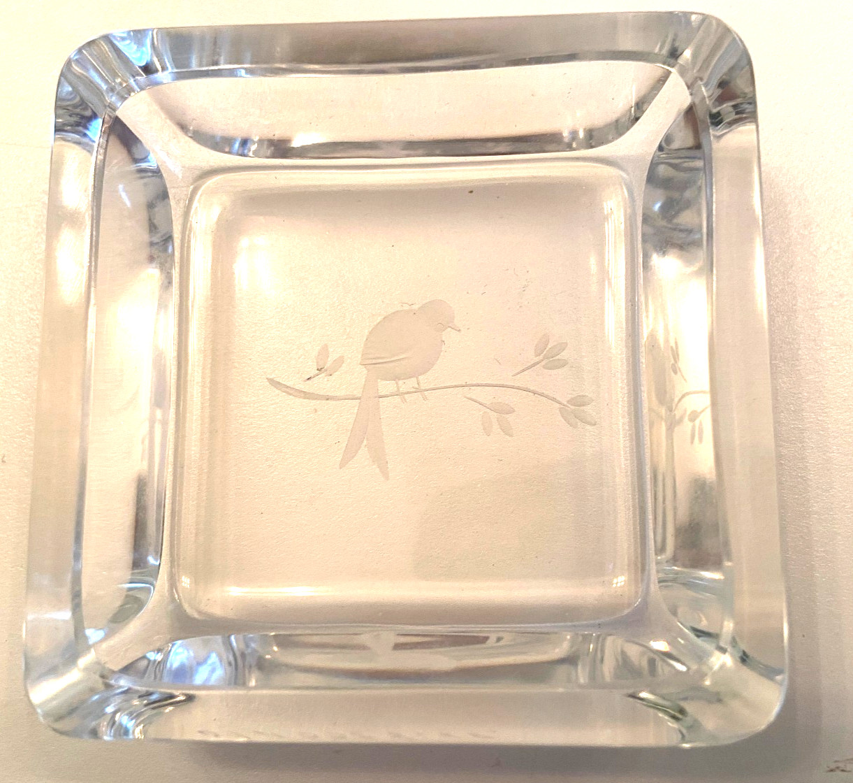 Vintage 1966 Orrefors Crystal 2.75 Vintage 1966 Orrefors Crystal 2.75