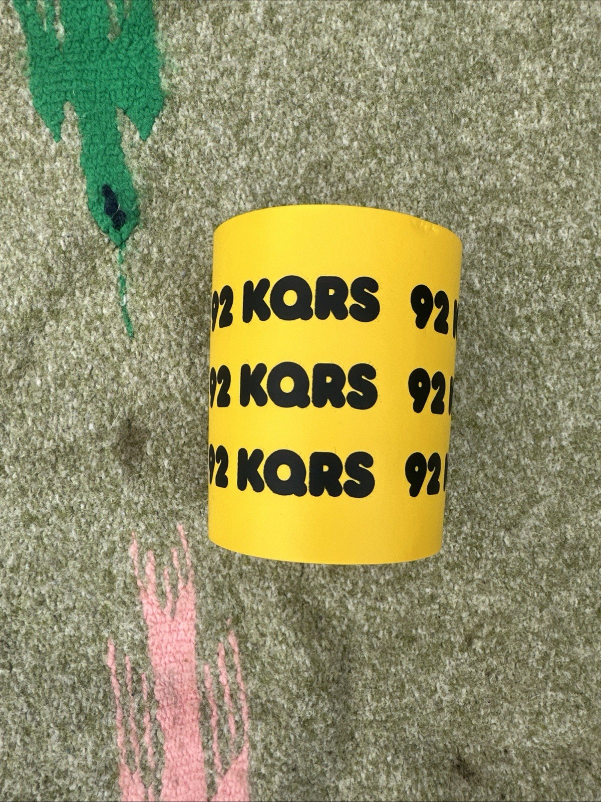 Vintage 1990s Or 1980s 92 KQRS can Cooler Koozie From Minnesota Minneapolis
