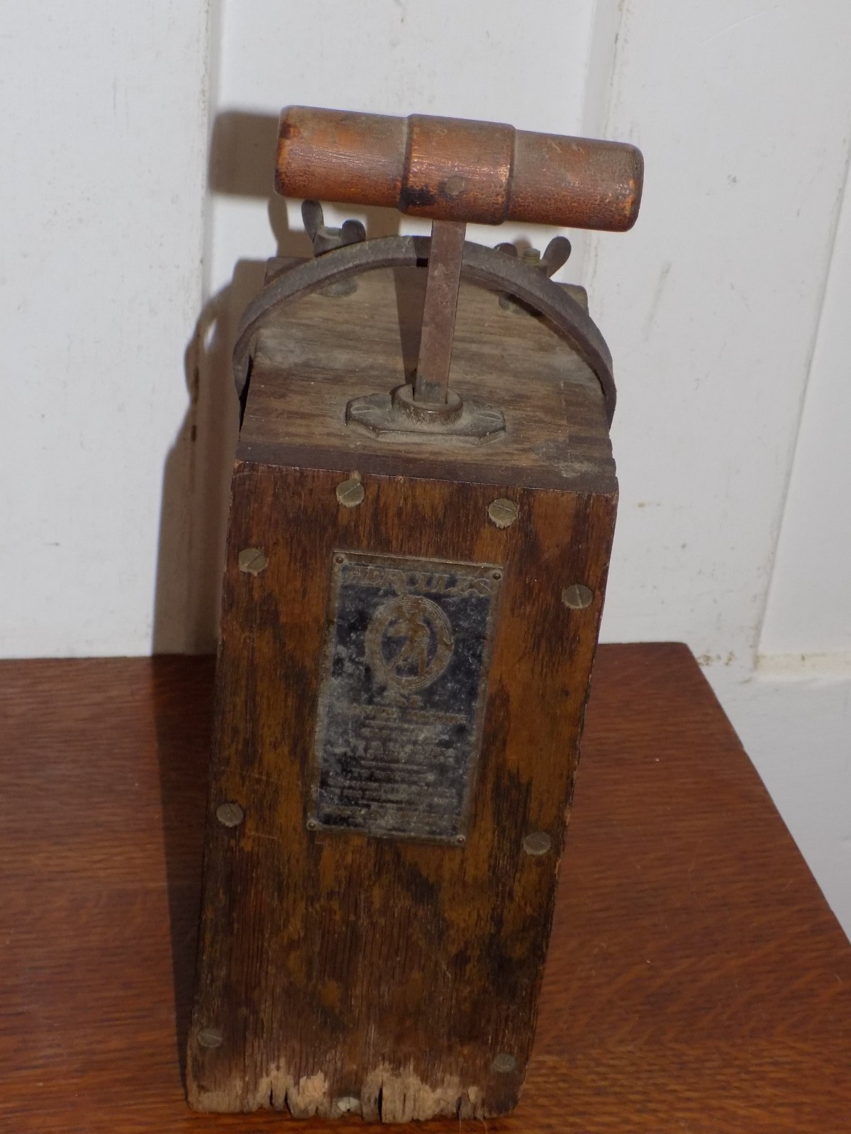 Vintage Hercules No. 2 Blasting Machine Vintage Hercules No. 2 Blasting Machine
